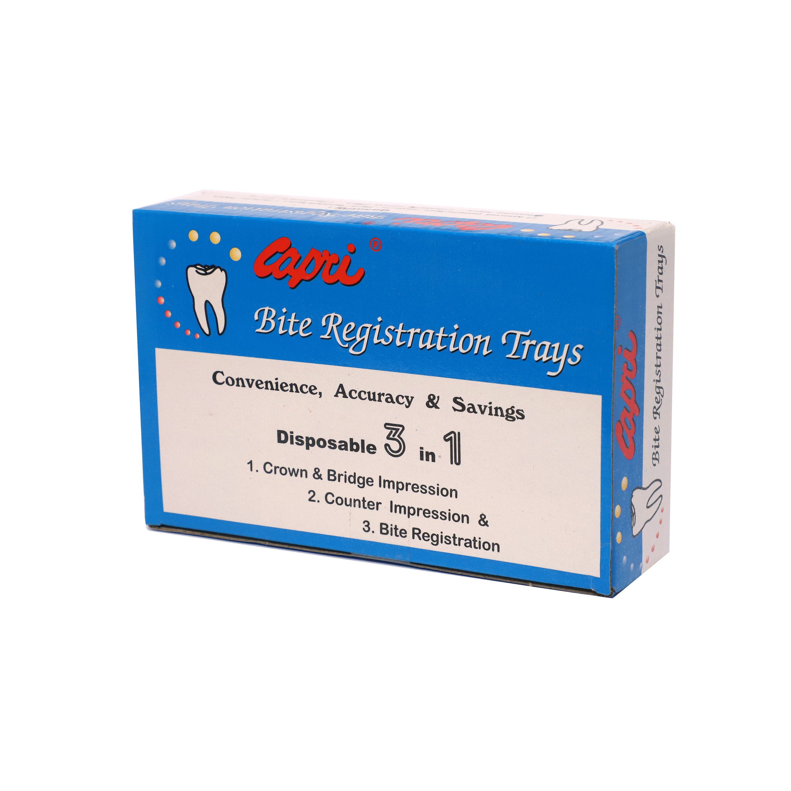 Capri Posterior Bite Registration Trays