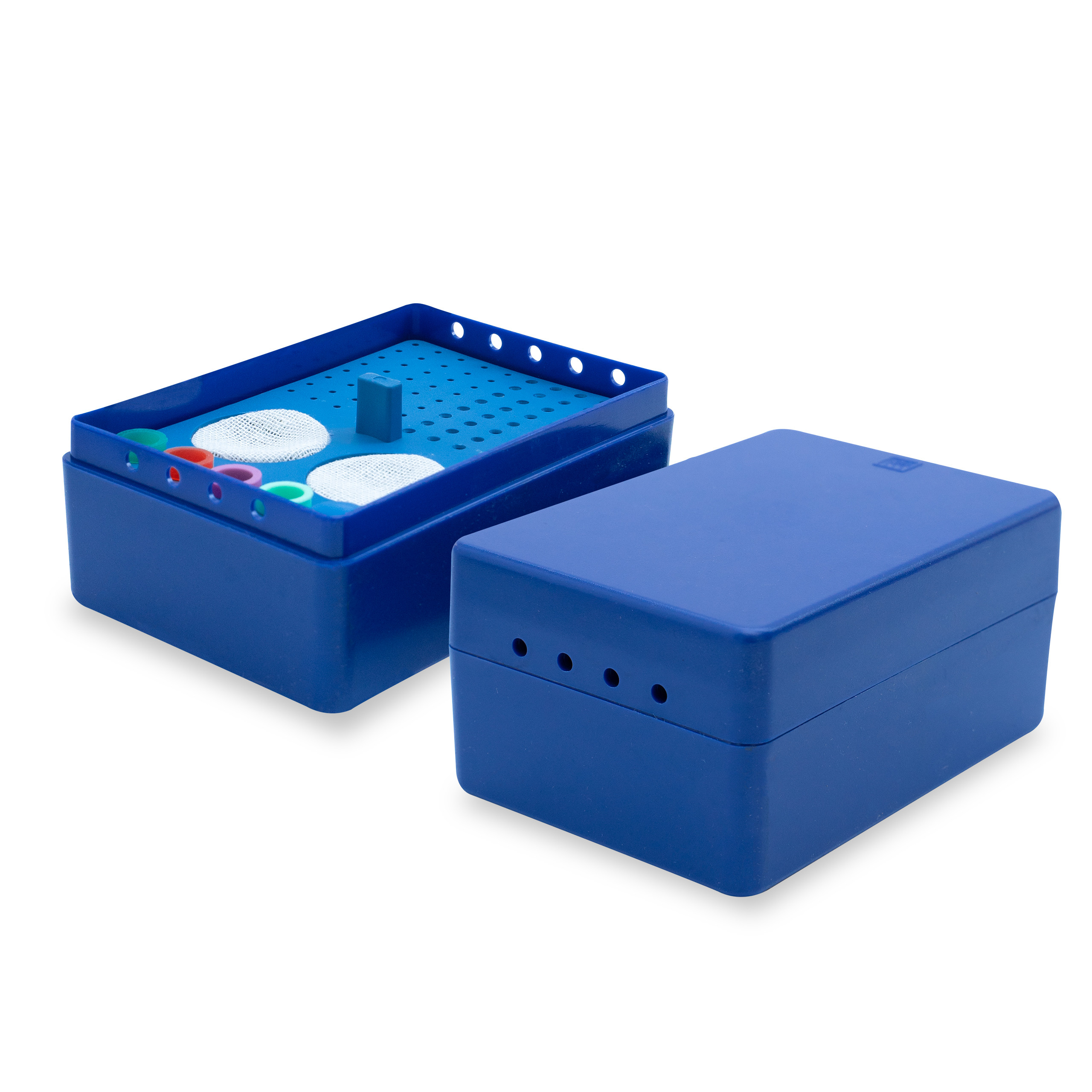 Endo Box Big Autoclavable 160 holes (Blue)