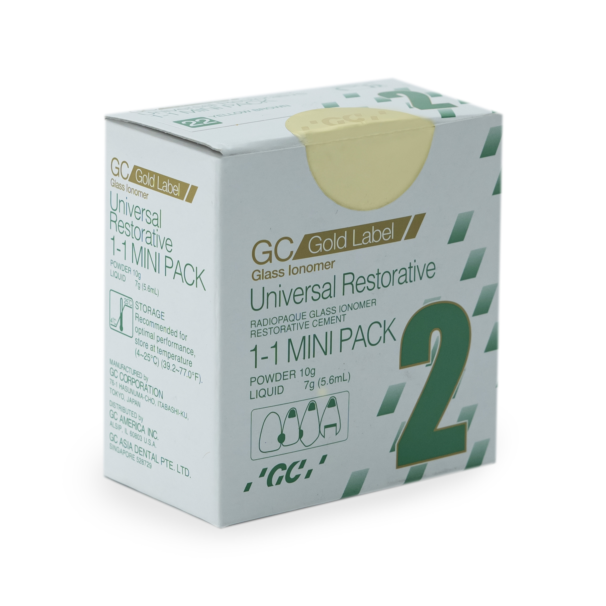 GC 2 Glass Ionomer Restorative Cement Mini