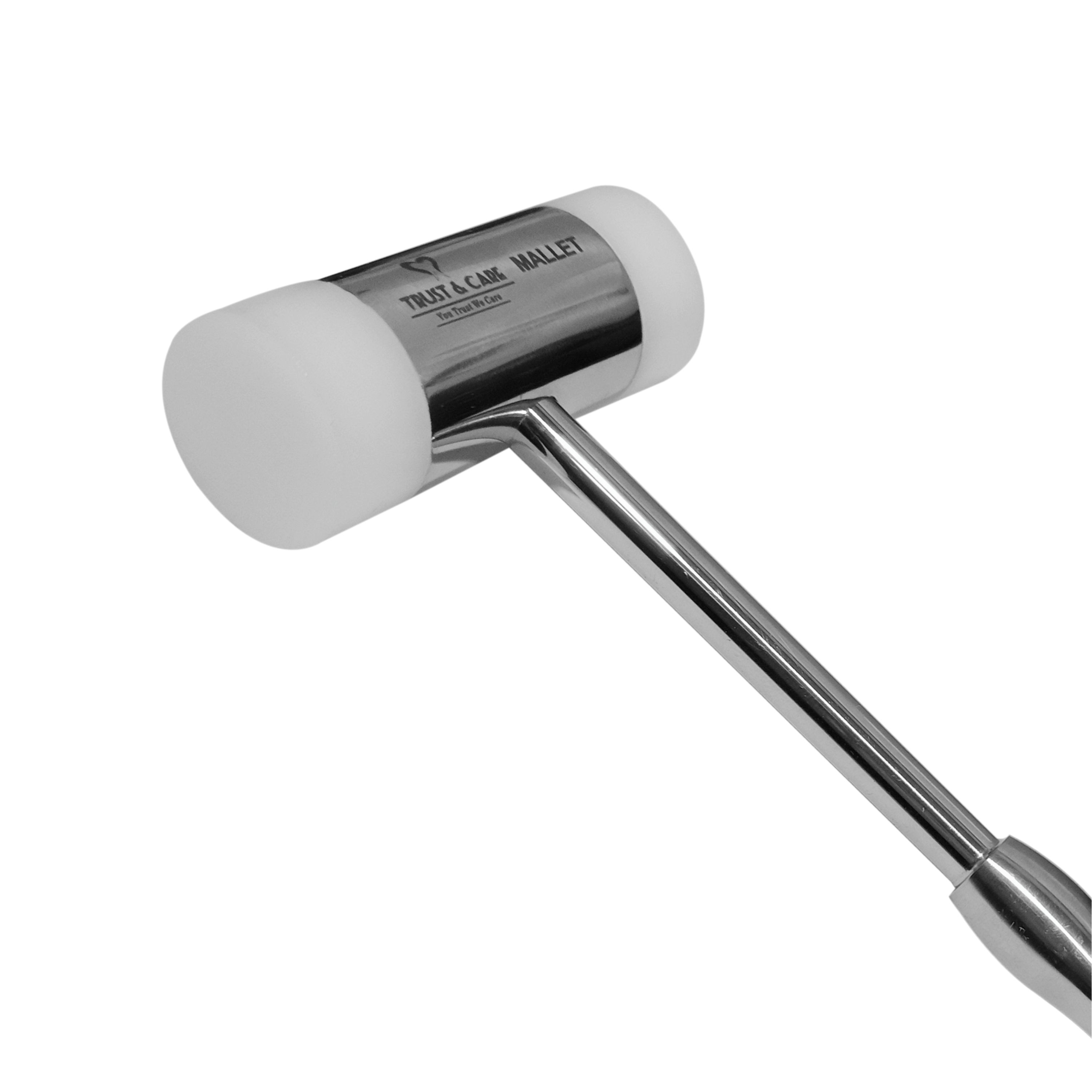 thumbnail image 2 of JSP White Nylon Delrin Wedge Mallet – Ha25, Made In China, UPC 780305839450 2 of 3