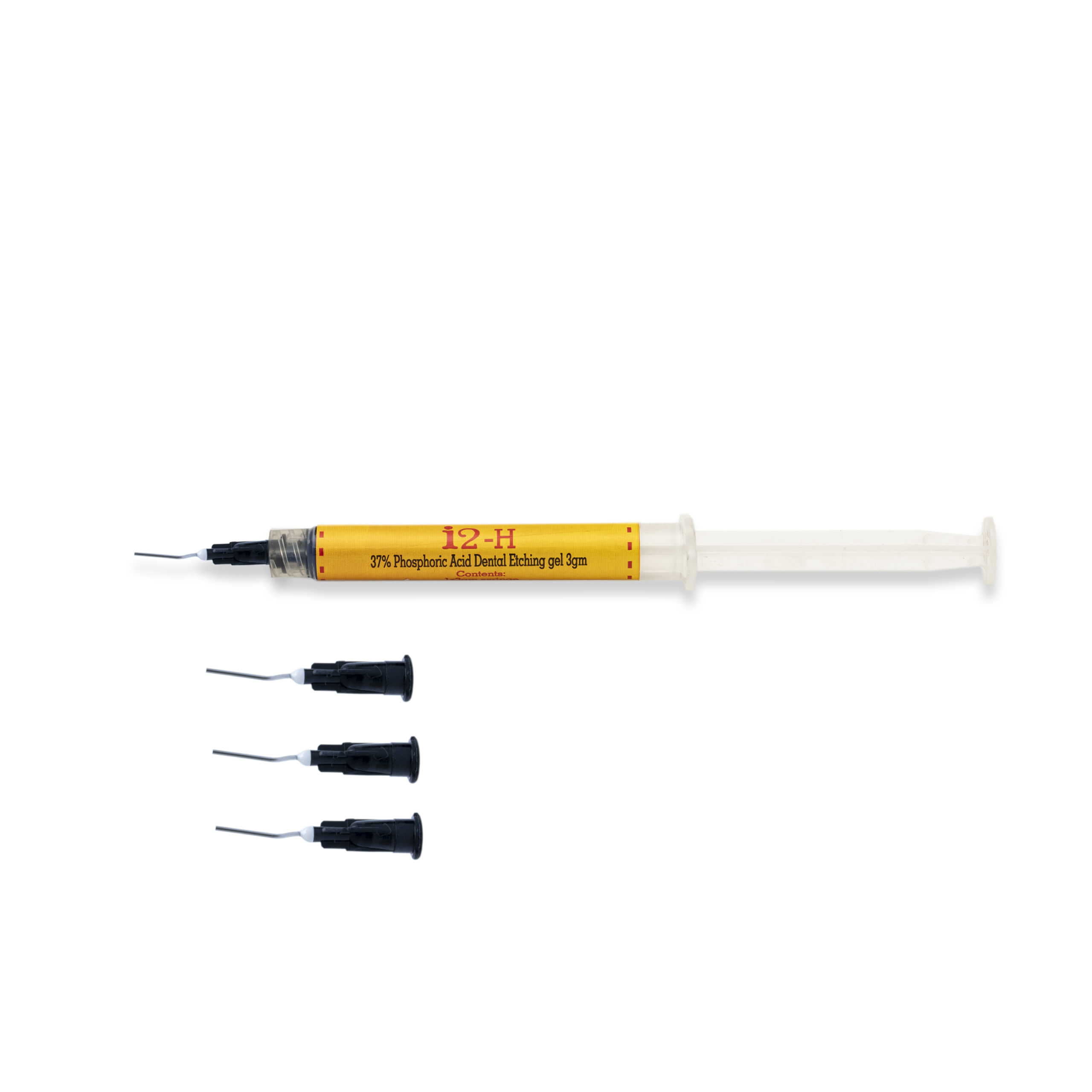 I2 - H 37% Phosphoric Acid Dental Etching Gel 3gm(2*3gm)syringe