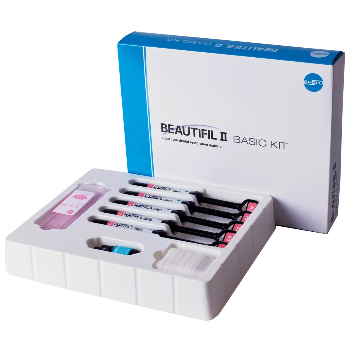 Shofu Beautiful II Basic Kit Light Cured  Dental Restorative Material
