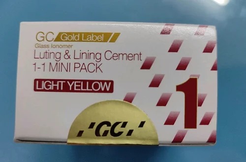 GC Gold Lable Glass Lonomer Luting &Lining Cement Powder 35g Liquid 20ml