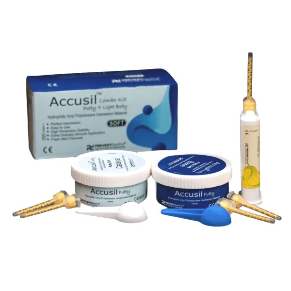 Prevest Accusil Combo Kit Putty + Light Body Impression Material
