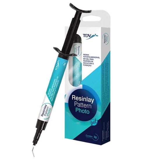 TDV Resinlay Pattern Photo Gel / Dental Light-Curing Acrylic Resin Gel