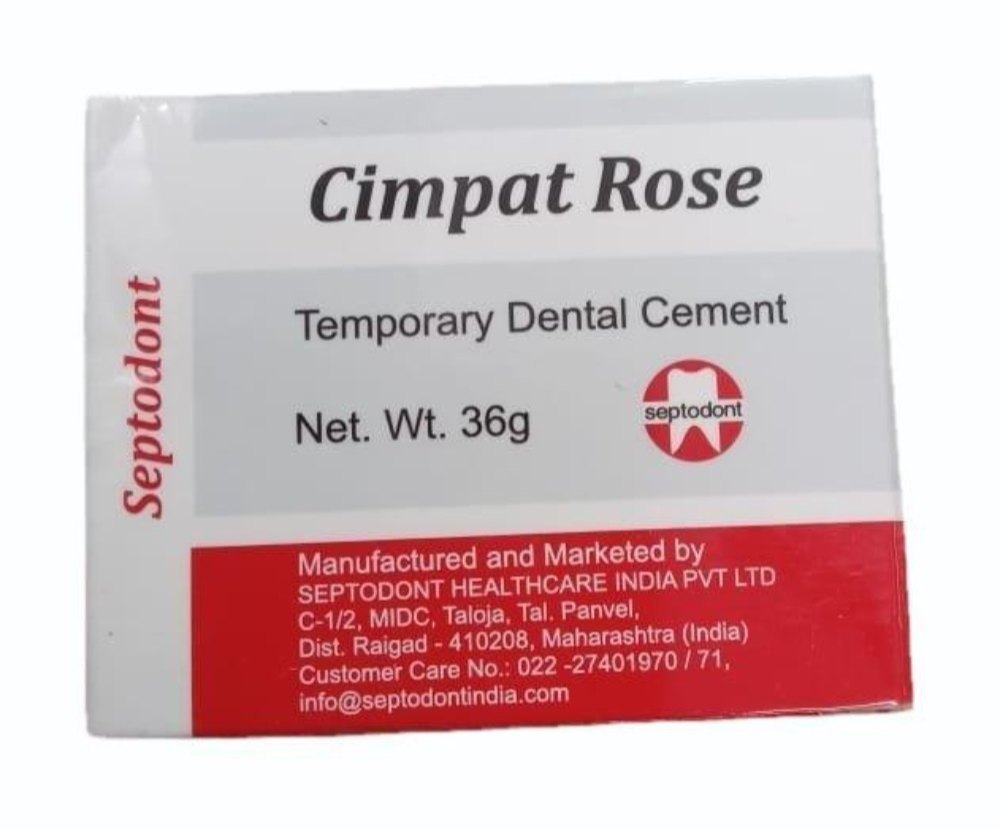 Septodont Cimpat Rose Temporary Filling Temporary Dental Cement 36gm