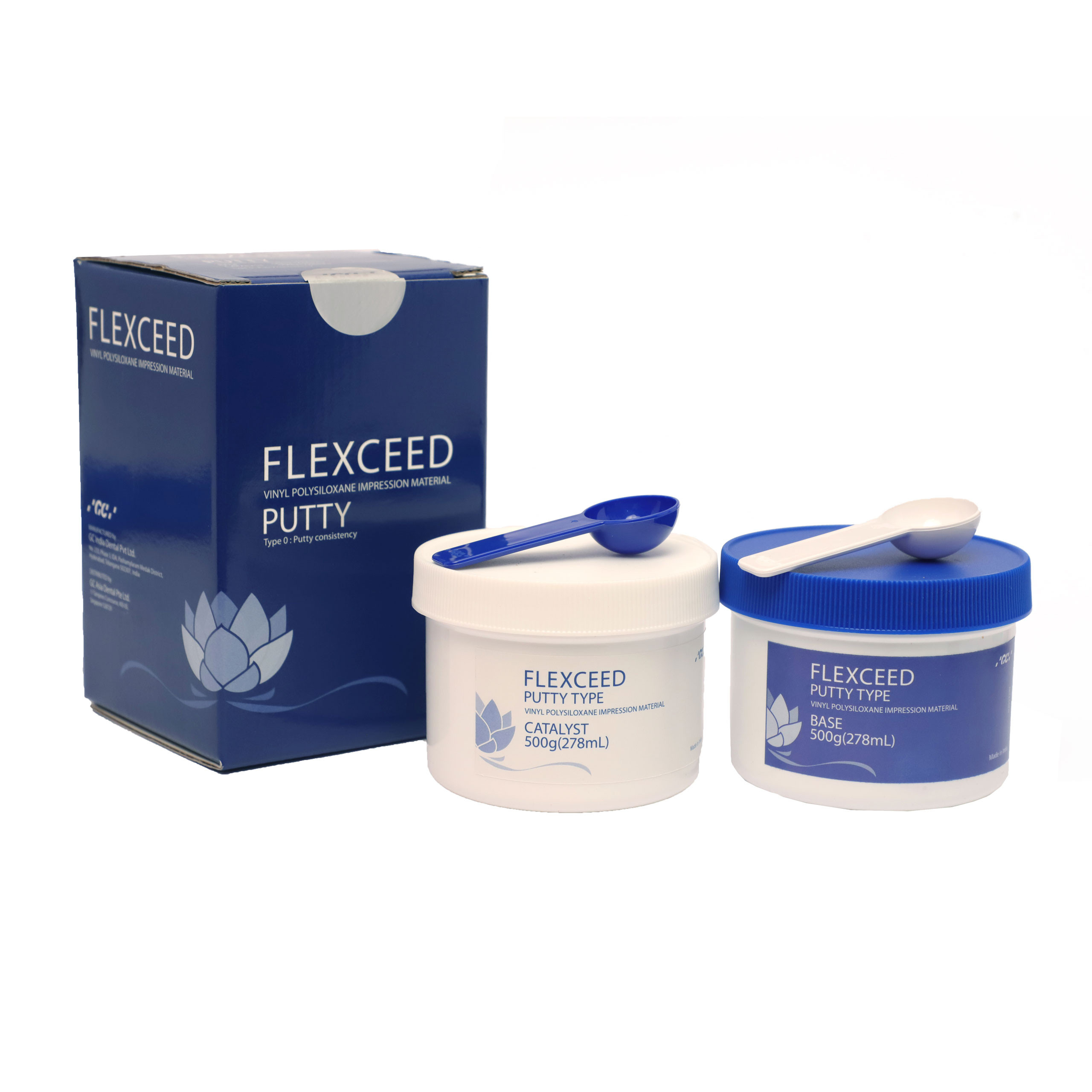 GC Flexceed Putty (Vinyl Polysiloxane Impression Material ; Type 0: Putty Consistency)