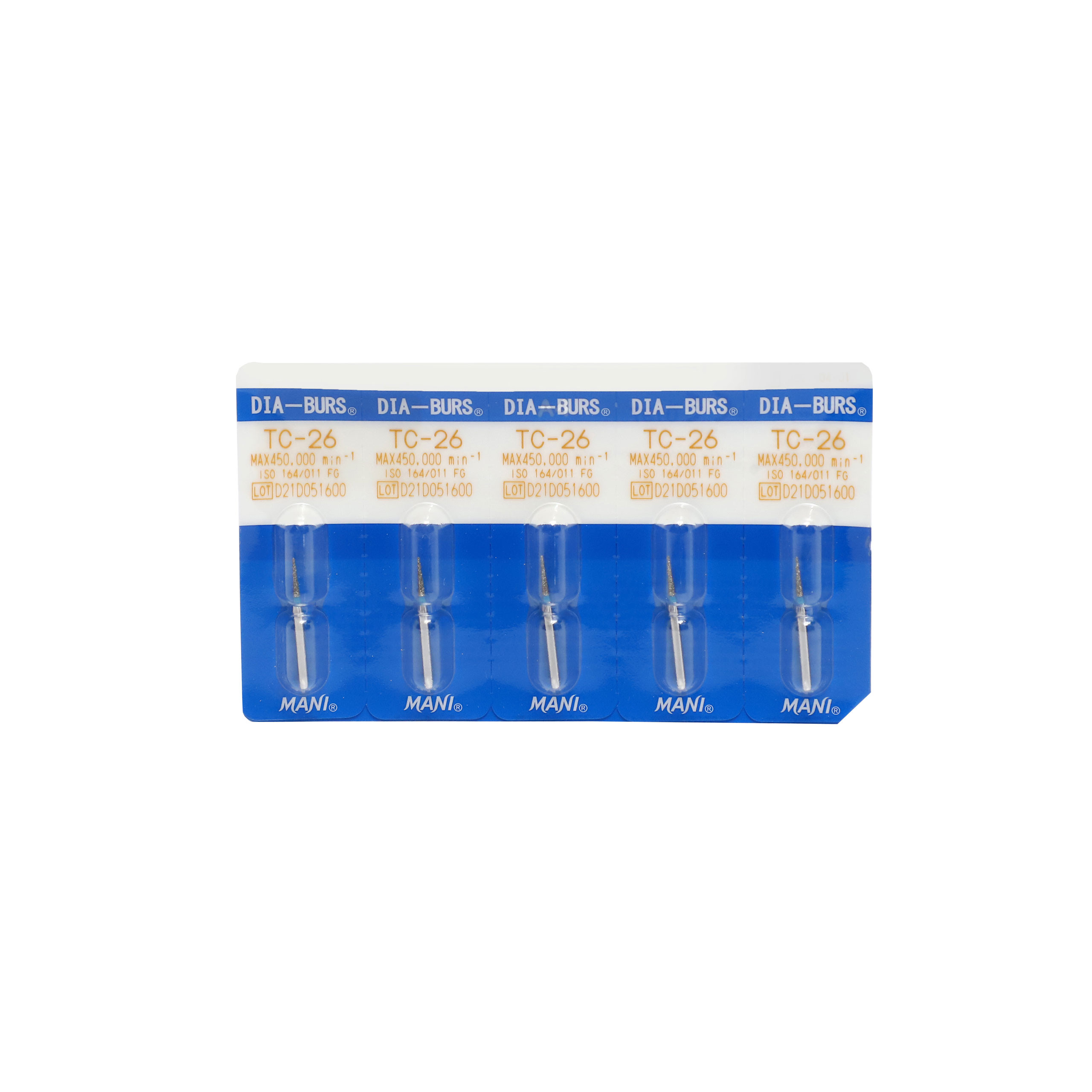 Mani Diamond Burs TC-26