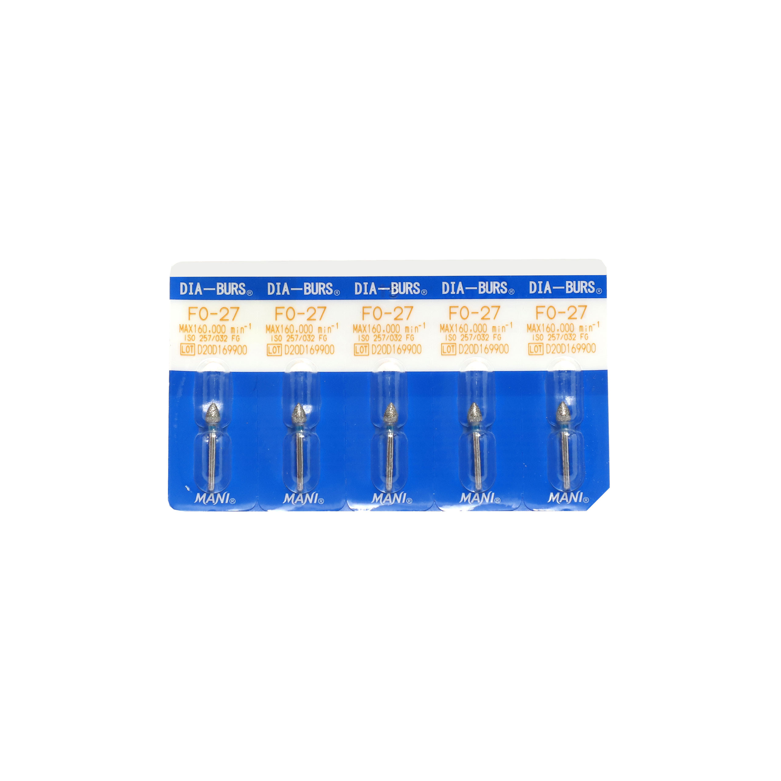 Mani Diamond Burs FO-27