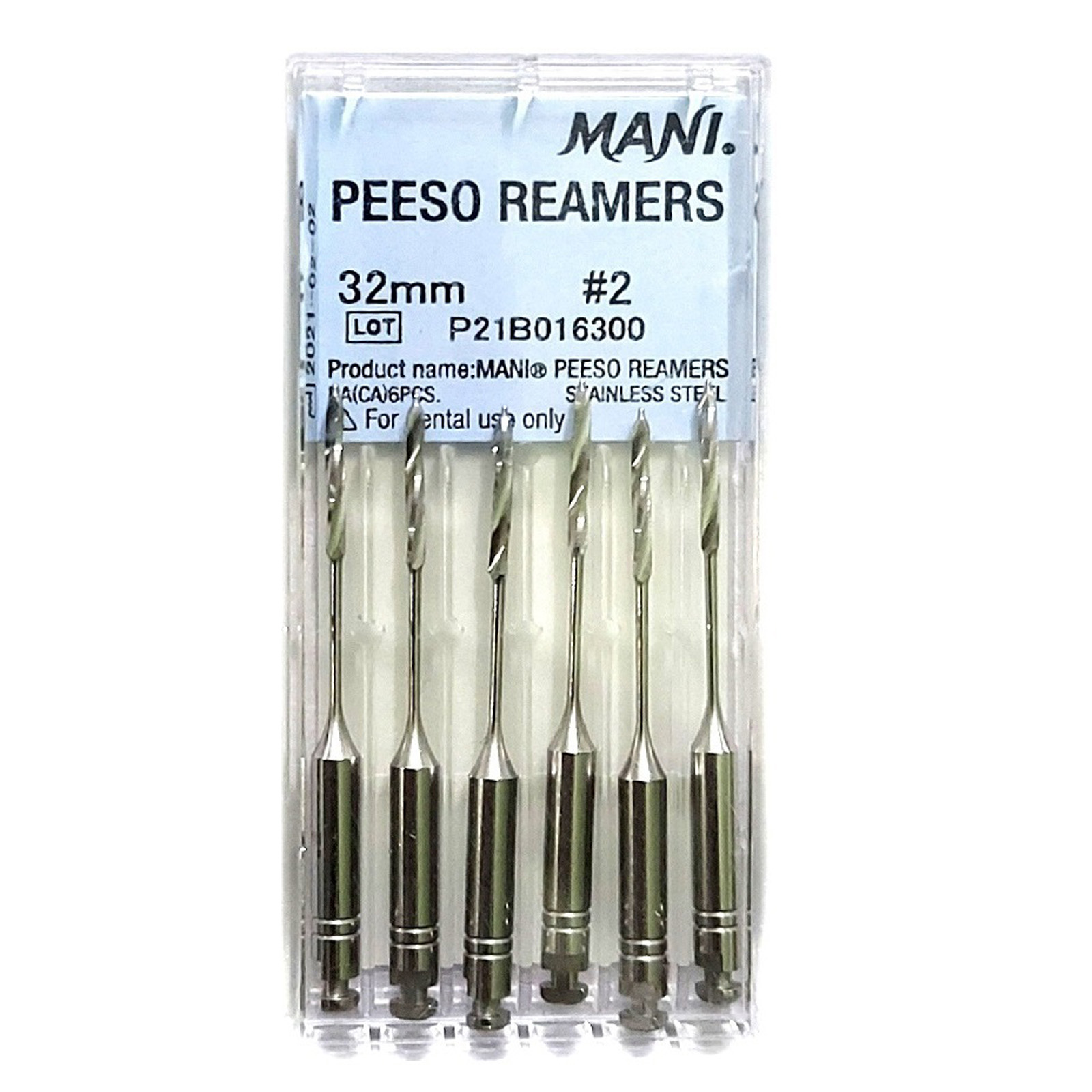 Mani Peeso Reamers 2 No. 32mm