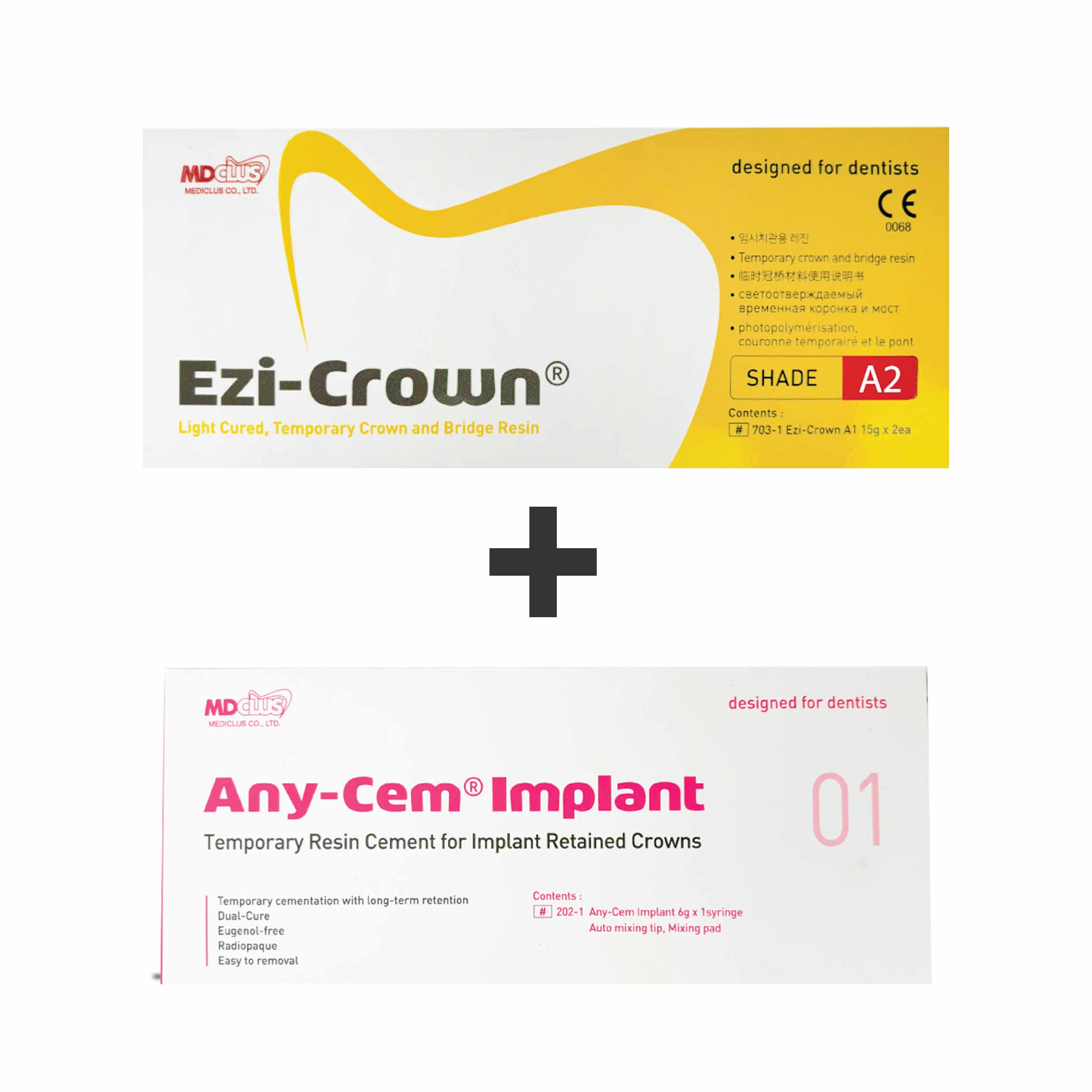 Buy Mediclus Ez-Crown A2 & Get Any-Cem Implant Free