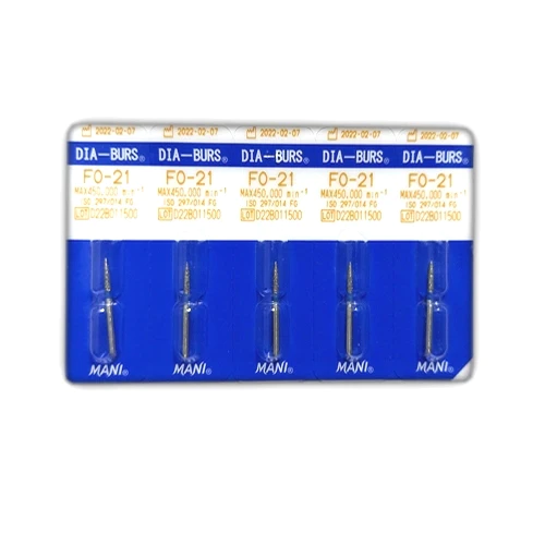 Mani Diamond Bur FO-21 (5 Pcs.)