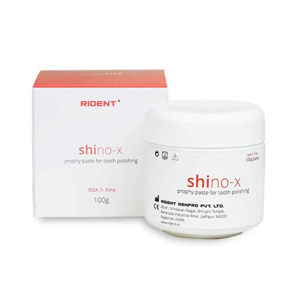 Rident Shino-X Prophelitic Paste Is A Blend Of Polishing And Cleaning Agents