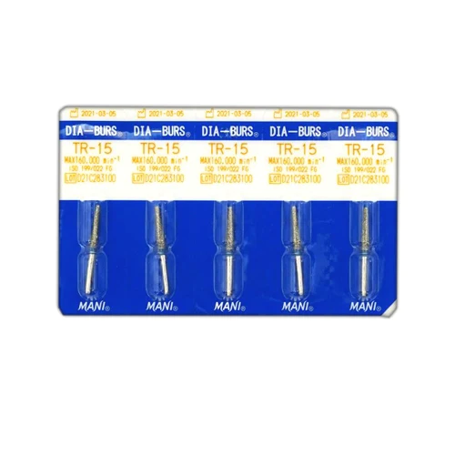 Mani Diamond Bur TR-15 (5 Pcs.)