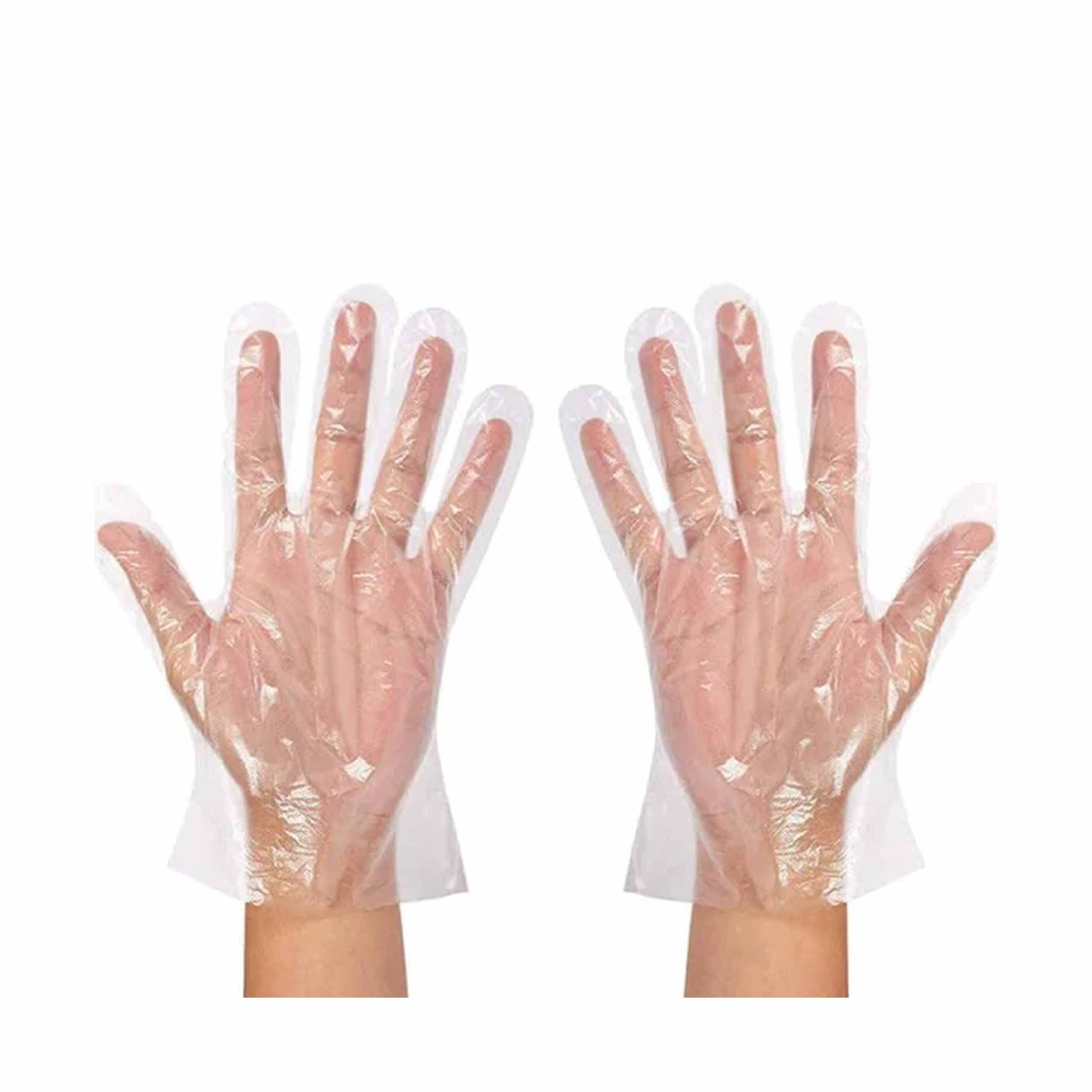 Disposable Polythene Gloves (Pack Of 100)