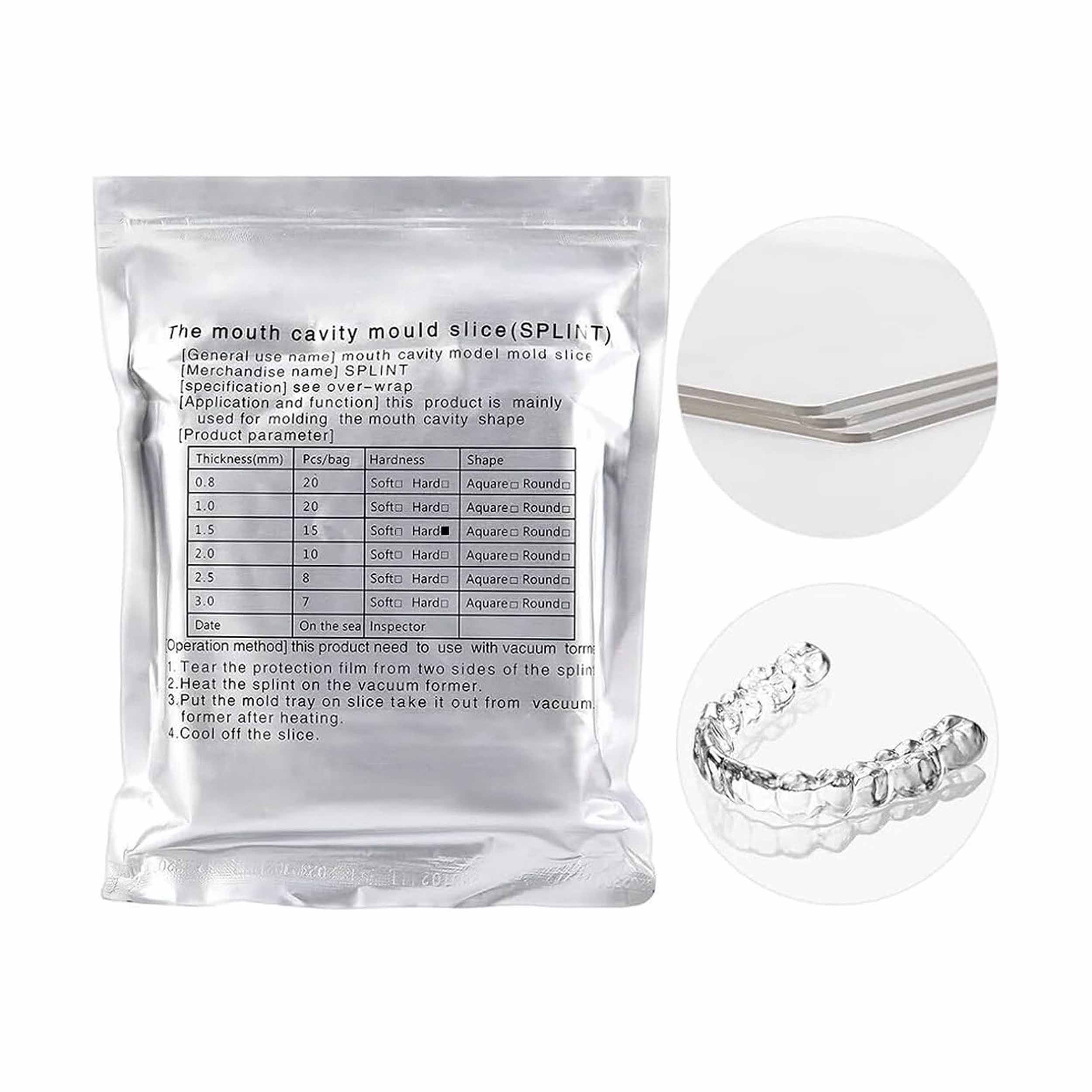 The Mouth Cavity Mould Slice (SPINT) (sizes 2.0mm Hard)