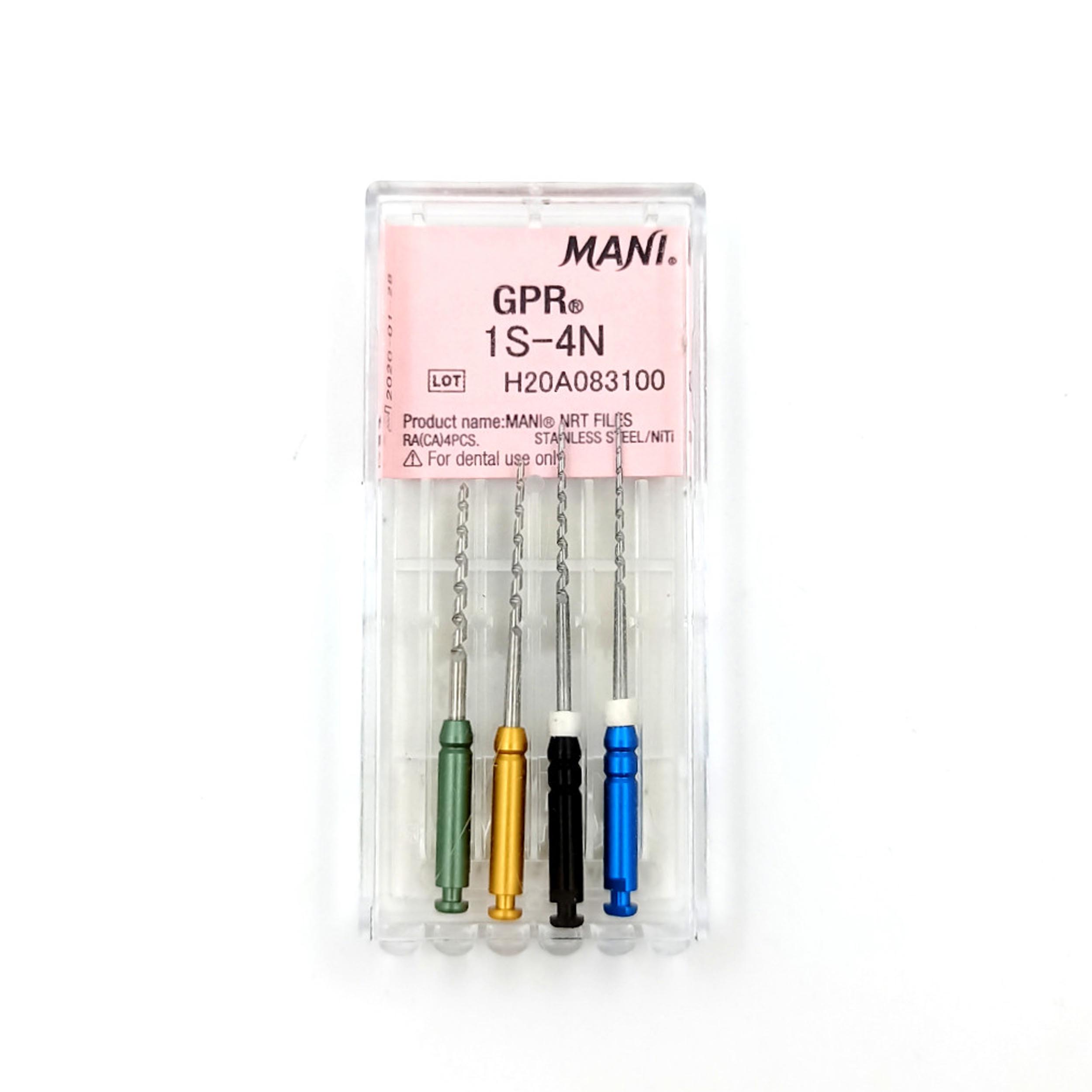 Mani GPR File Assorted 1S-4N