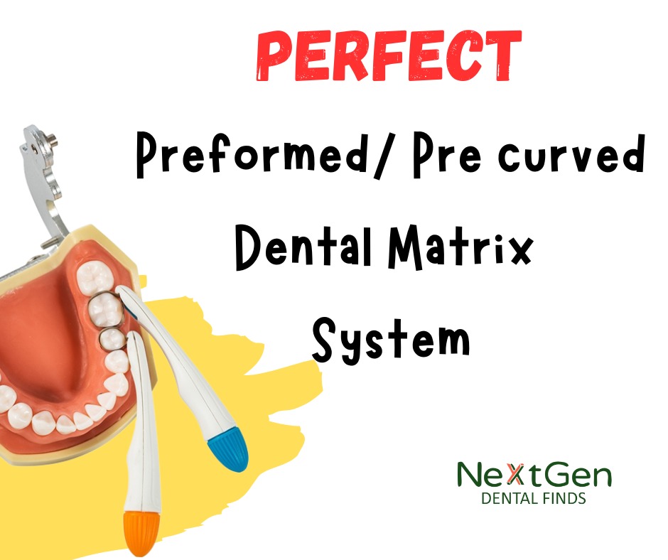 Preformed/Precurved Perfect Dental Matrix System (Pack Of 10)