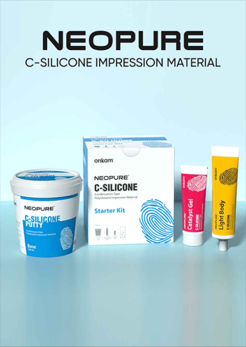 Orikam Neopure C-Silicone Impression Material Kit