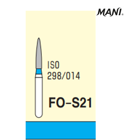 Mani Diamond Bur FO-S21 (5 Pcs.)