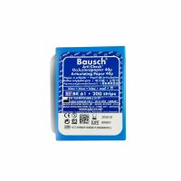 Bausch Arti Check Occlusion Papier articulating paper (BK 62-200 Strips) Blue