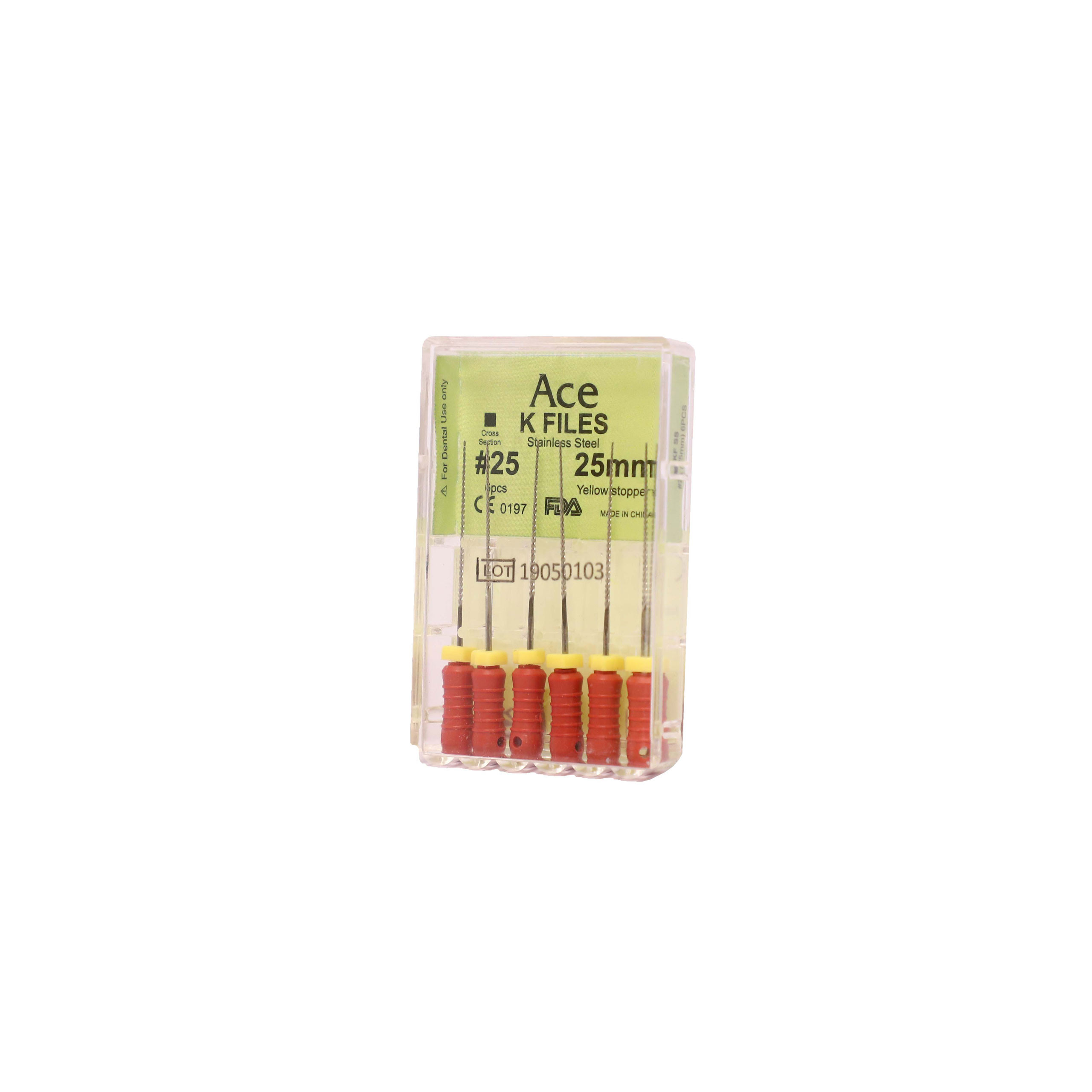 Prime Ace K Files #25, 25mm (Pack Of 5)