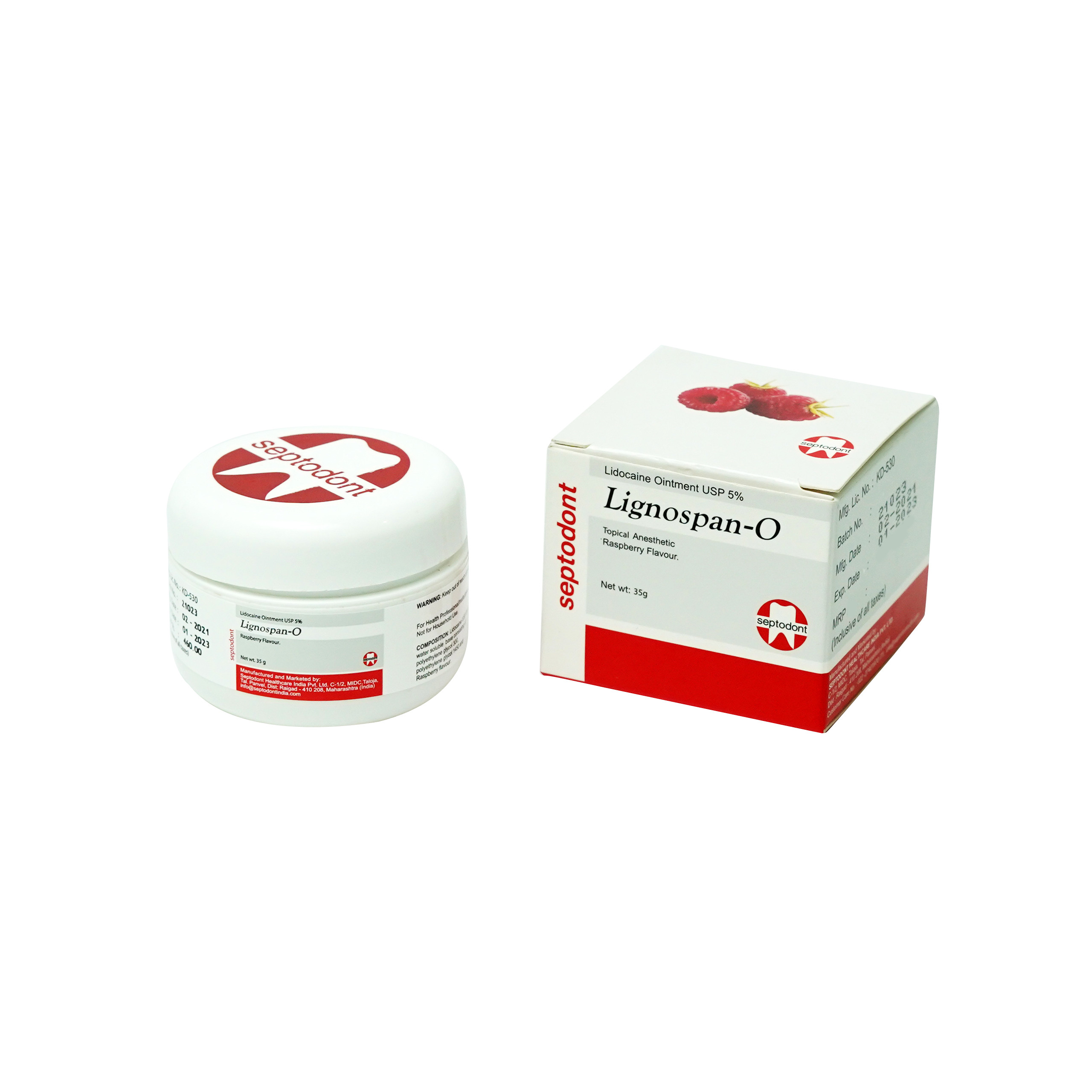 Buy Septodont Lignospan-O Ointment Anaesthetic