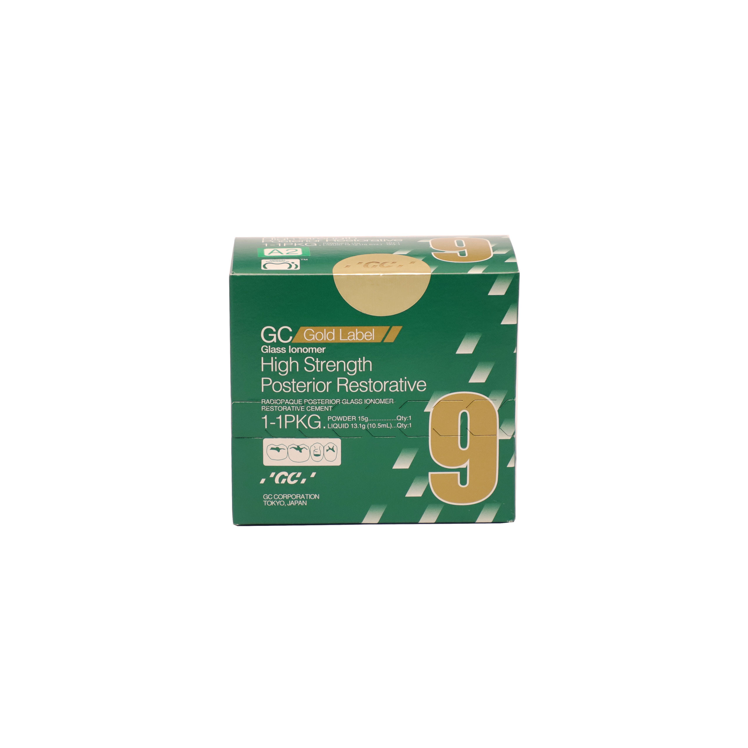 GC Gold Label 9 High Strength Posterior Restorative 15gm 13ml