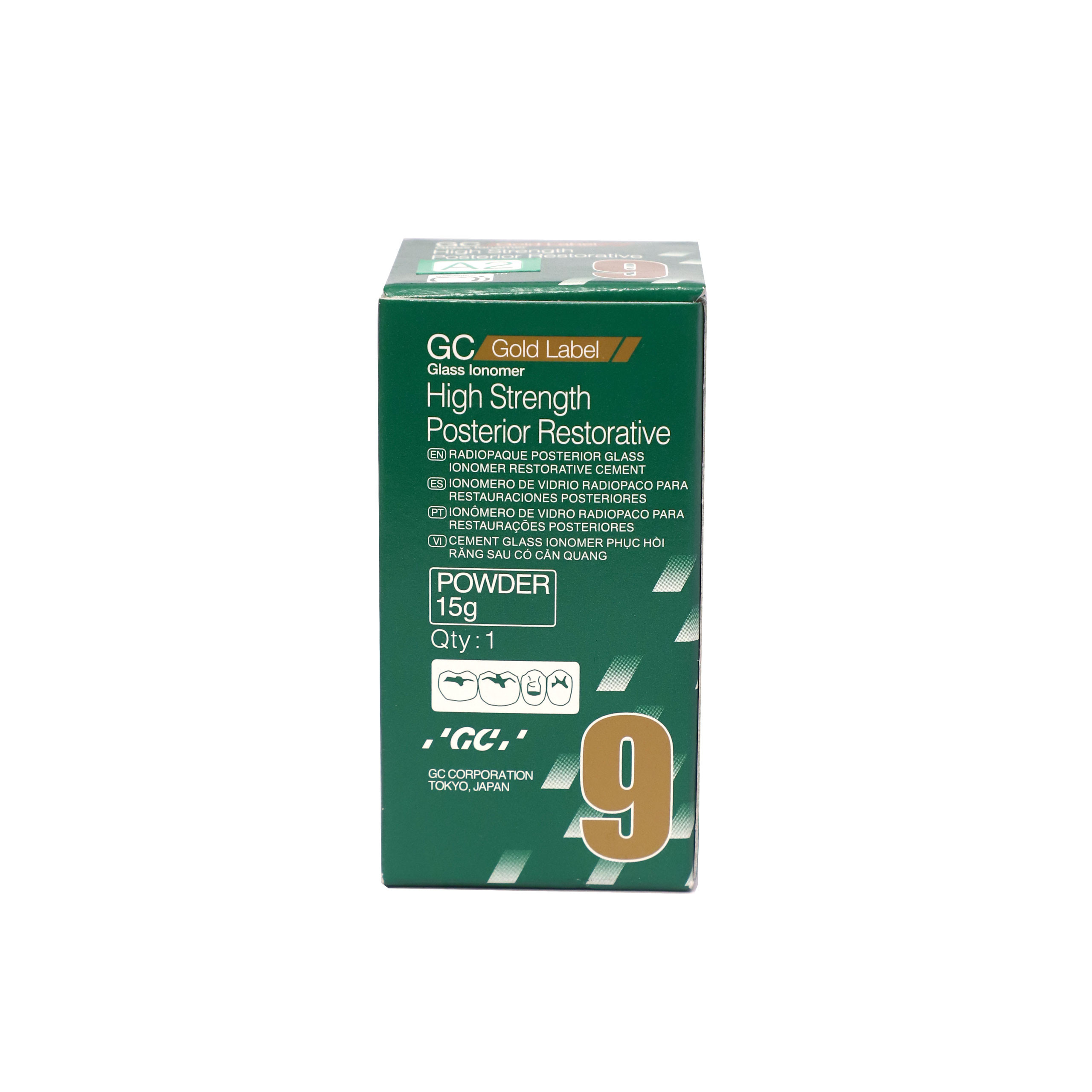 GC Gold Label 9 High Strength Posterior Restorative Powder - 15g