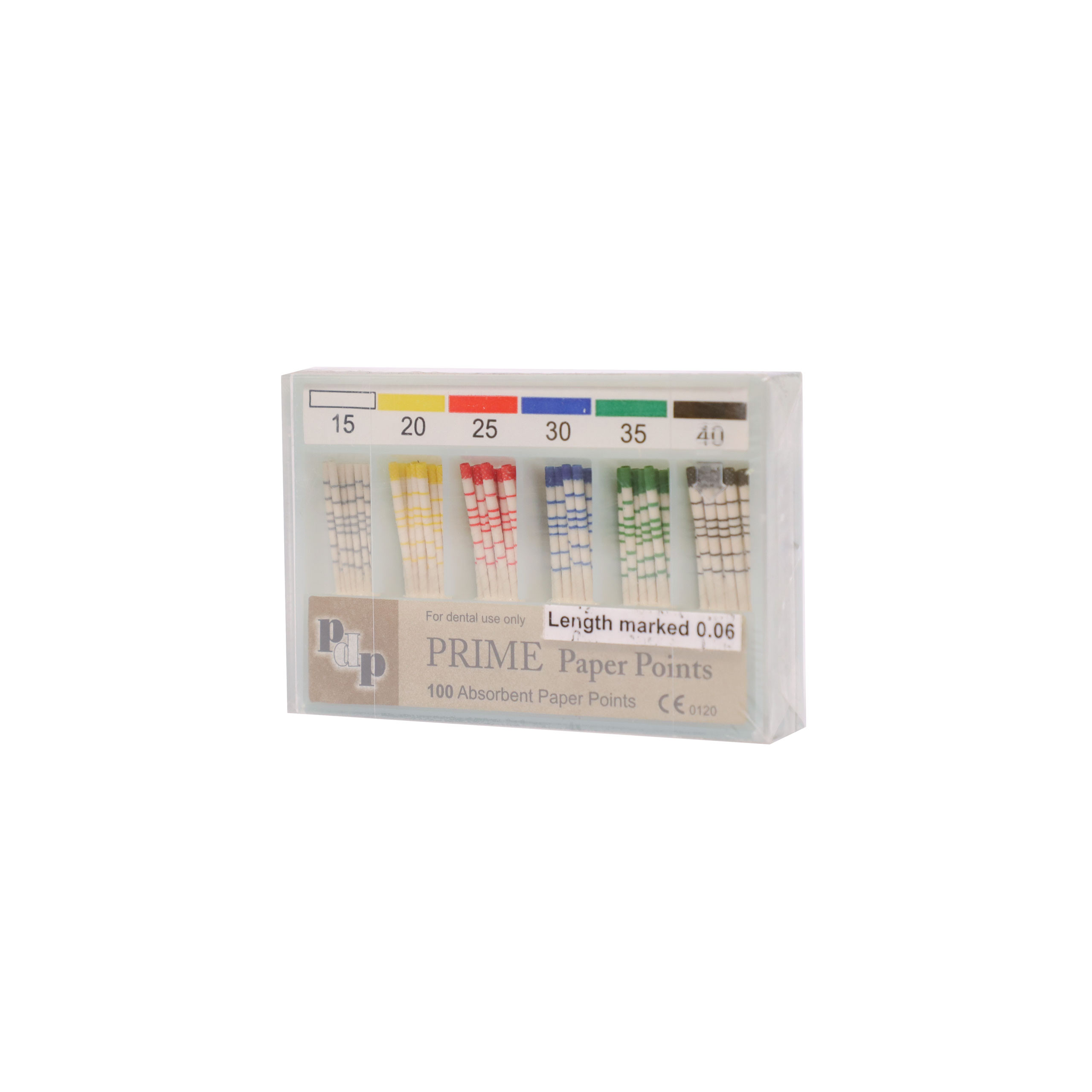 Prime Dental Paper Points 6%