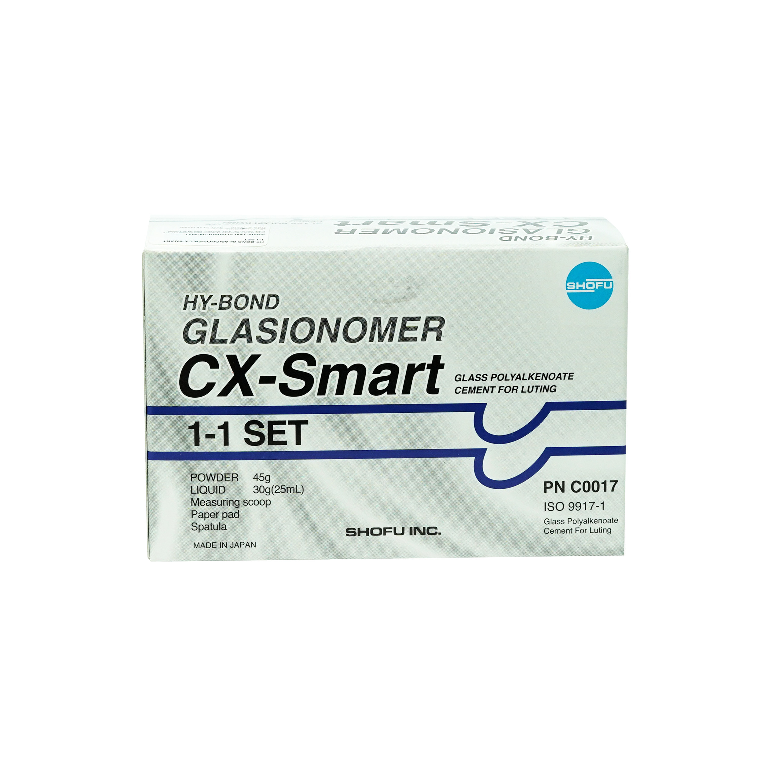 (Pack of 5) Shofu HyBond GlasIonomer CX 45gm large Luting