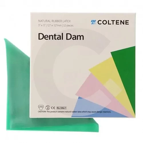 Coltene Hygenic Rubber Dam Sheet Without Non Coltene Punch And Forcep