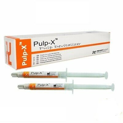 Prevest Denpro Pulp-X Pulp Devitalizer  Paste Syringe 2x3g