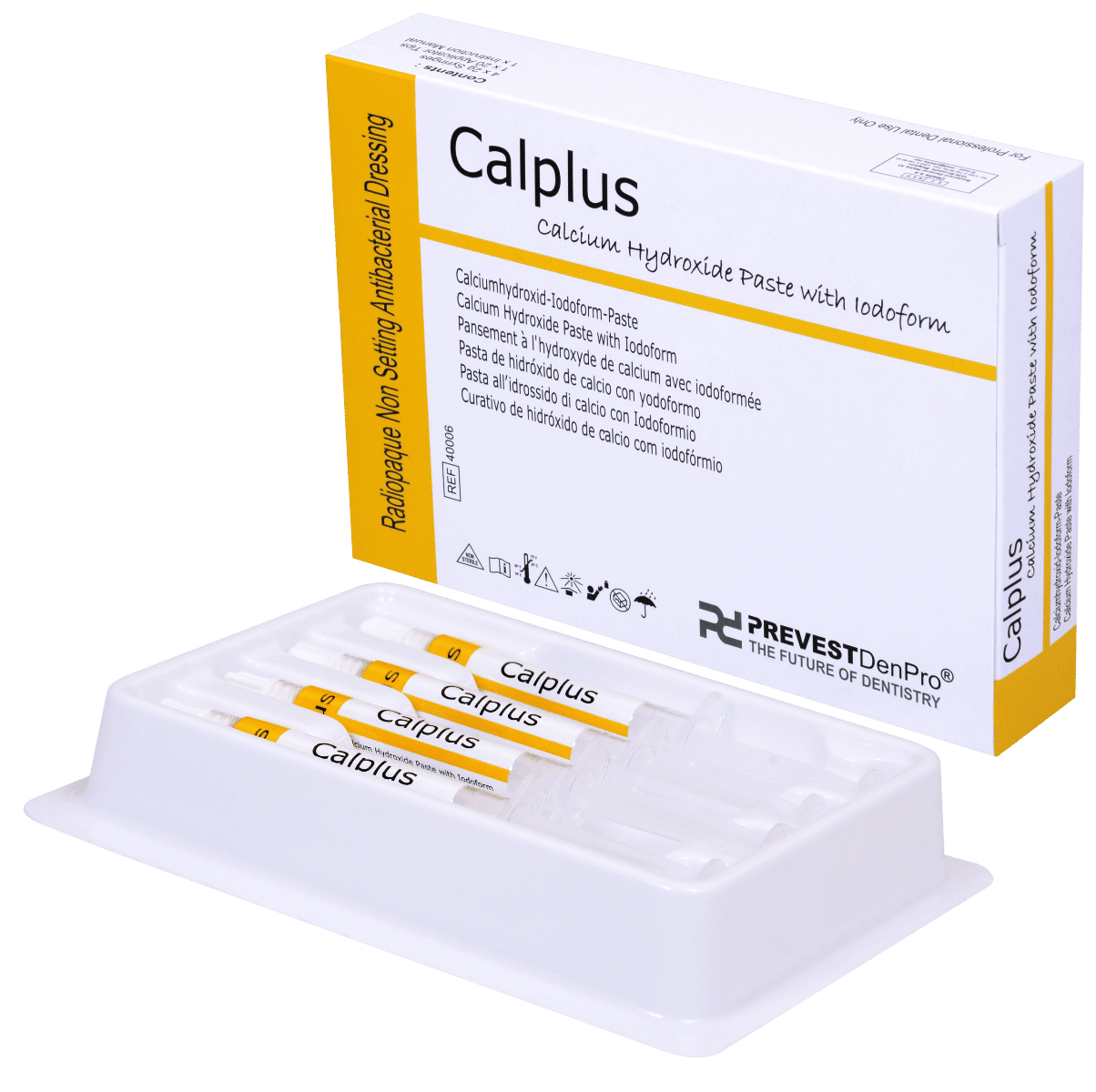 Prevest DenPro Calplus Calcium Hydroxide Kit Paste With lodoform