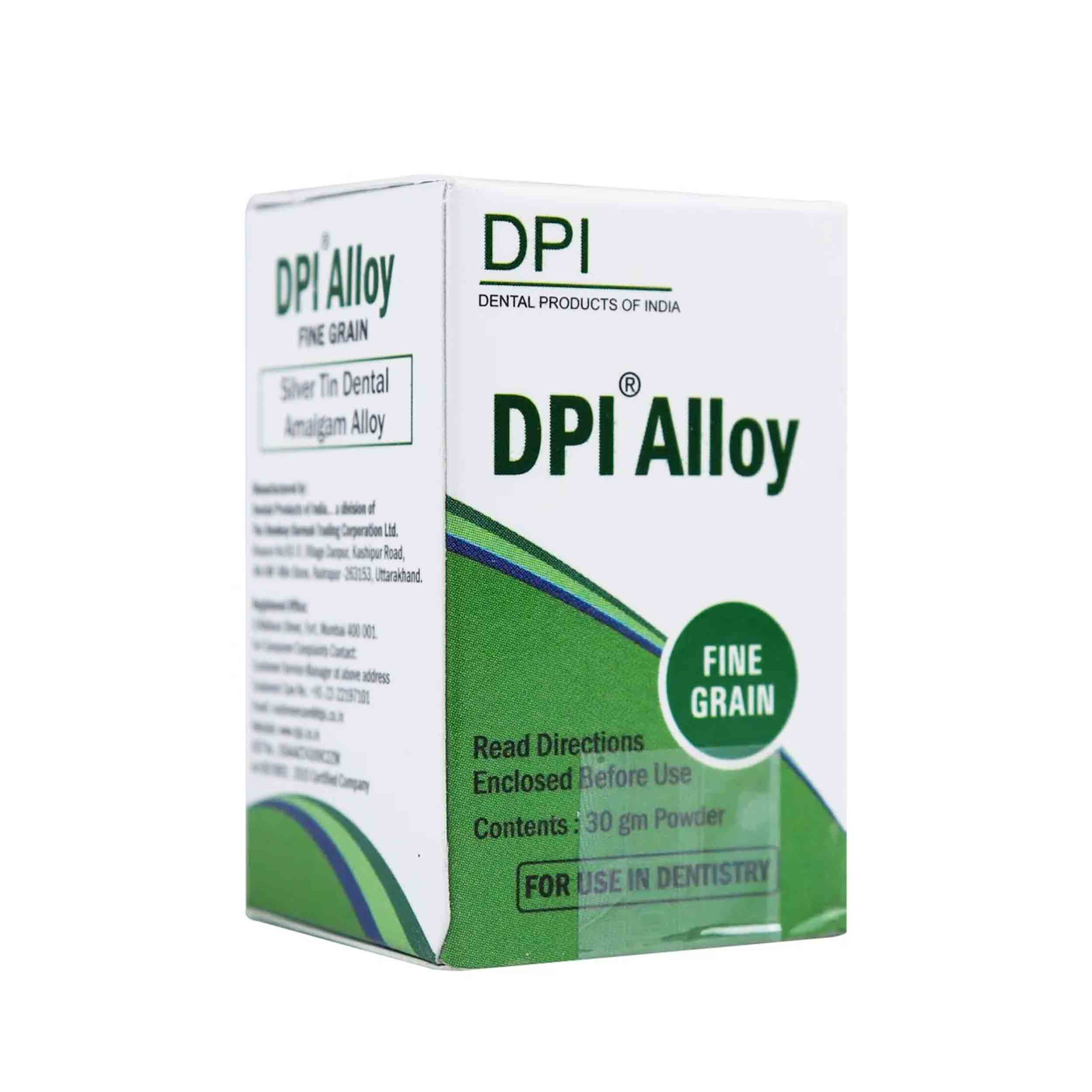 DPI Alloy fine grain