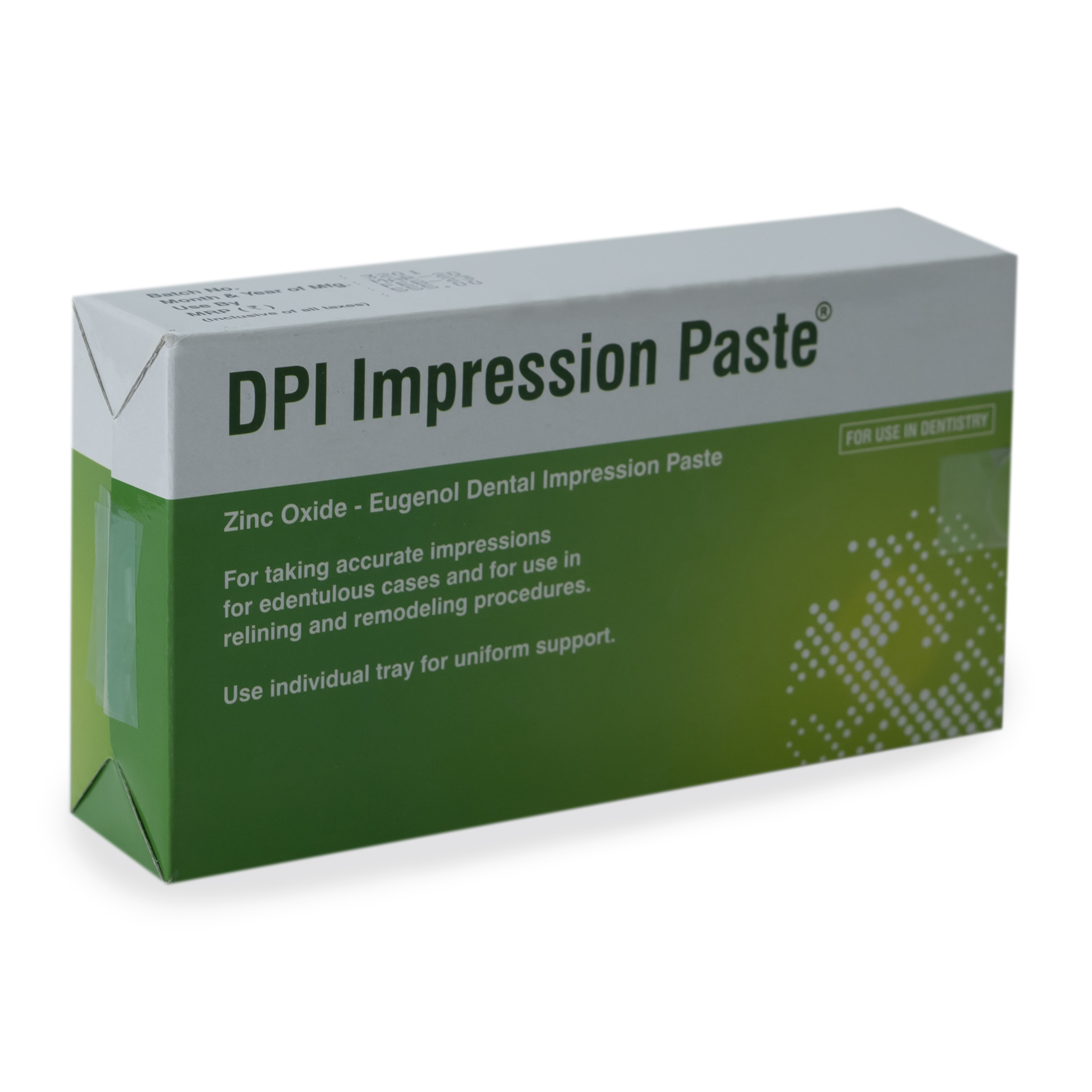 ZOE Paste Impression Paste DPI