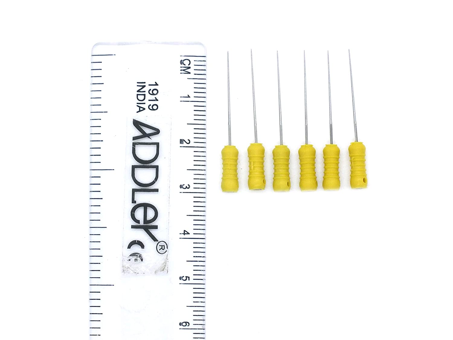 ADDDLER STRENGTH DENTAL ROOT CANAL FILE SPREDERS 21MM -NO 20 (SET OF 6)