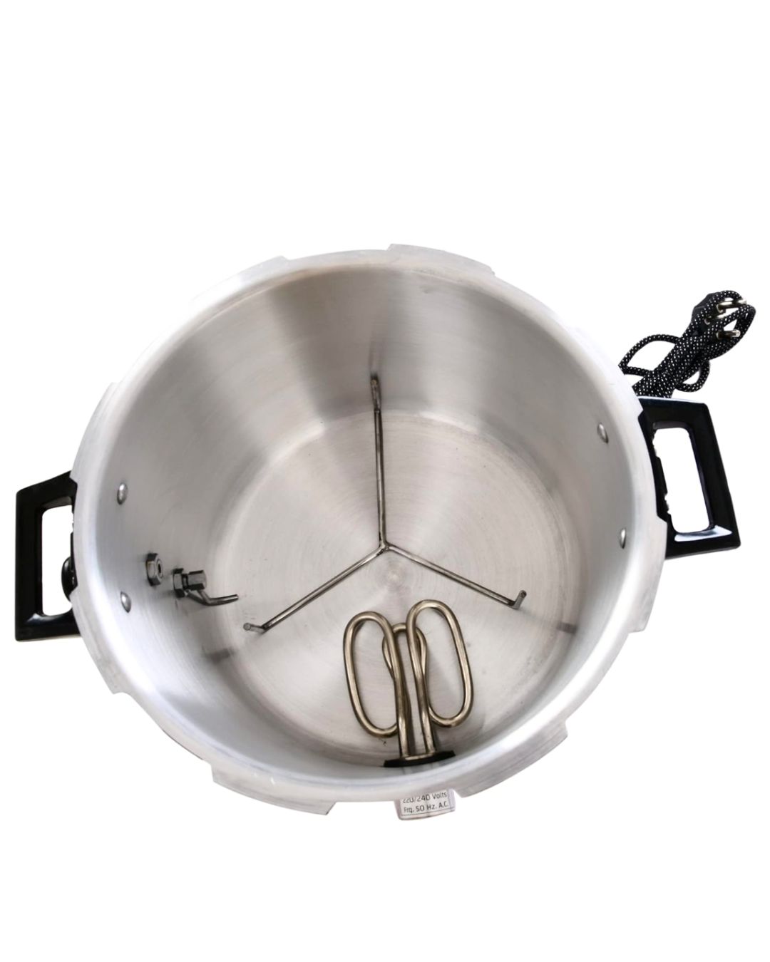 LIFEX Autoclave Sterilizer 23 Litre TMP (12" Dia. X 12''H) With Timer And Powder Coating | CDSCO Class C License | Epoxy Coated Deluxe Electric Autoclave Cooker Type To Sterilize Medical Equipment