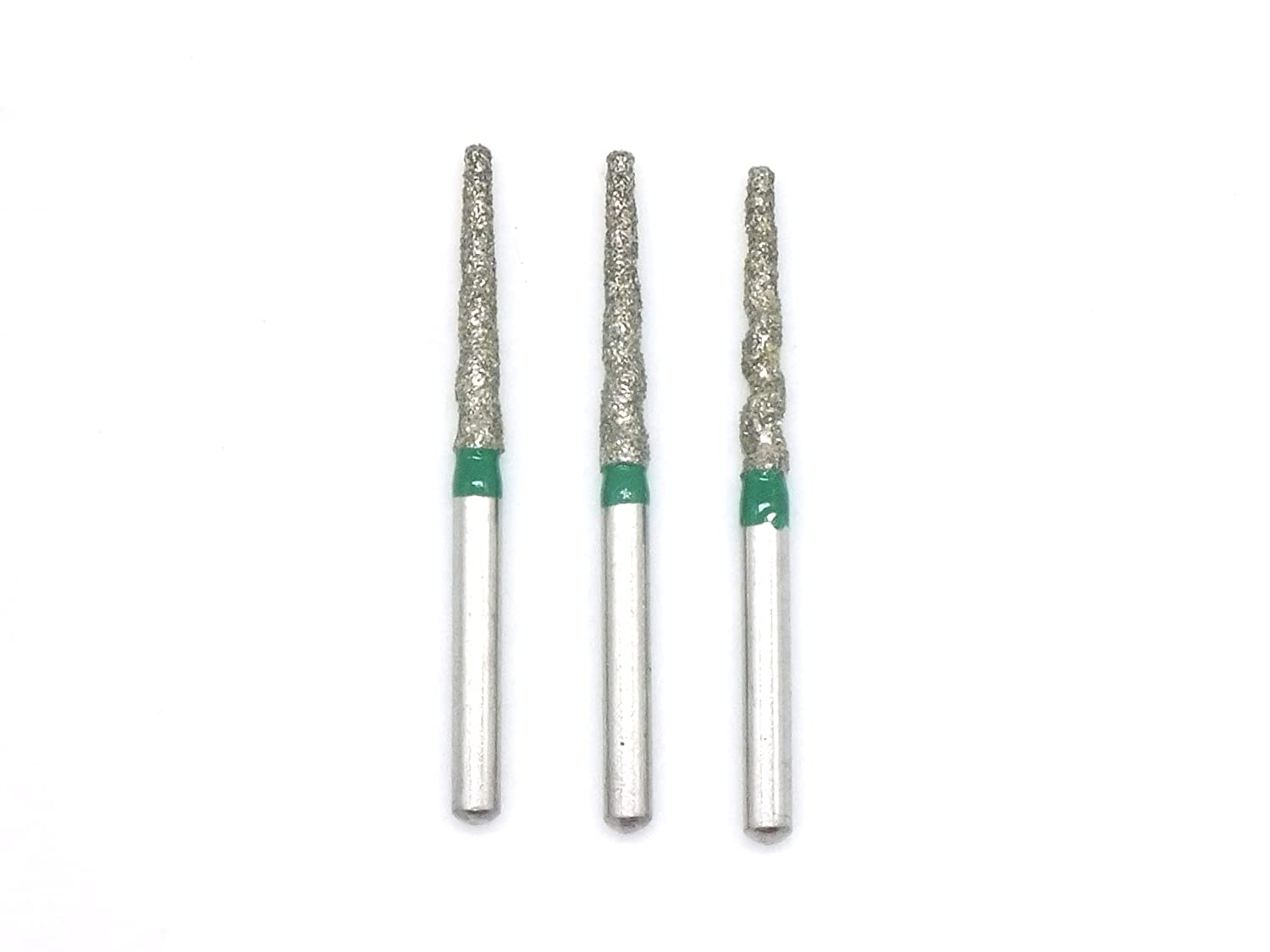 ADDLER DENTAL DIAMOND BUR AC-11 FG AIR ROTOR SWISS DIA PREMIUM BURS. EXCELLENT DIAMOND GRAINS FOR HIGH SPEED ROTOR. PACK OF 3 BURS