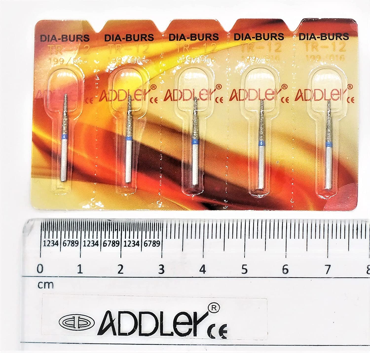 ADDLER HIGH SPEED BR46 & TR12 FG AIR ROTOR DIA BURS.