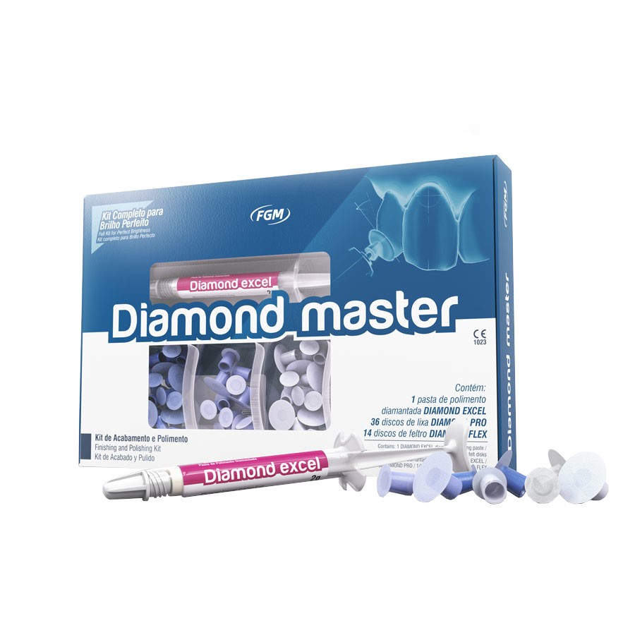 Kit De Acabamento E Polimento Diamond Master - FGM