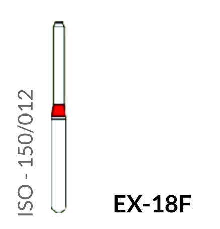 Precident Bur Regular Bur Diamond Bur Fine EX 18F FG Bur (5Pcs)