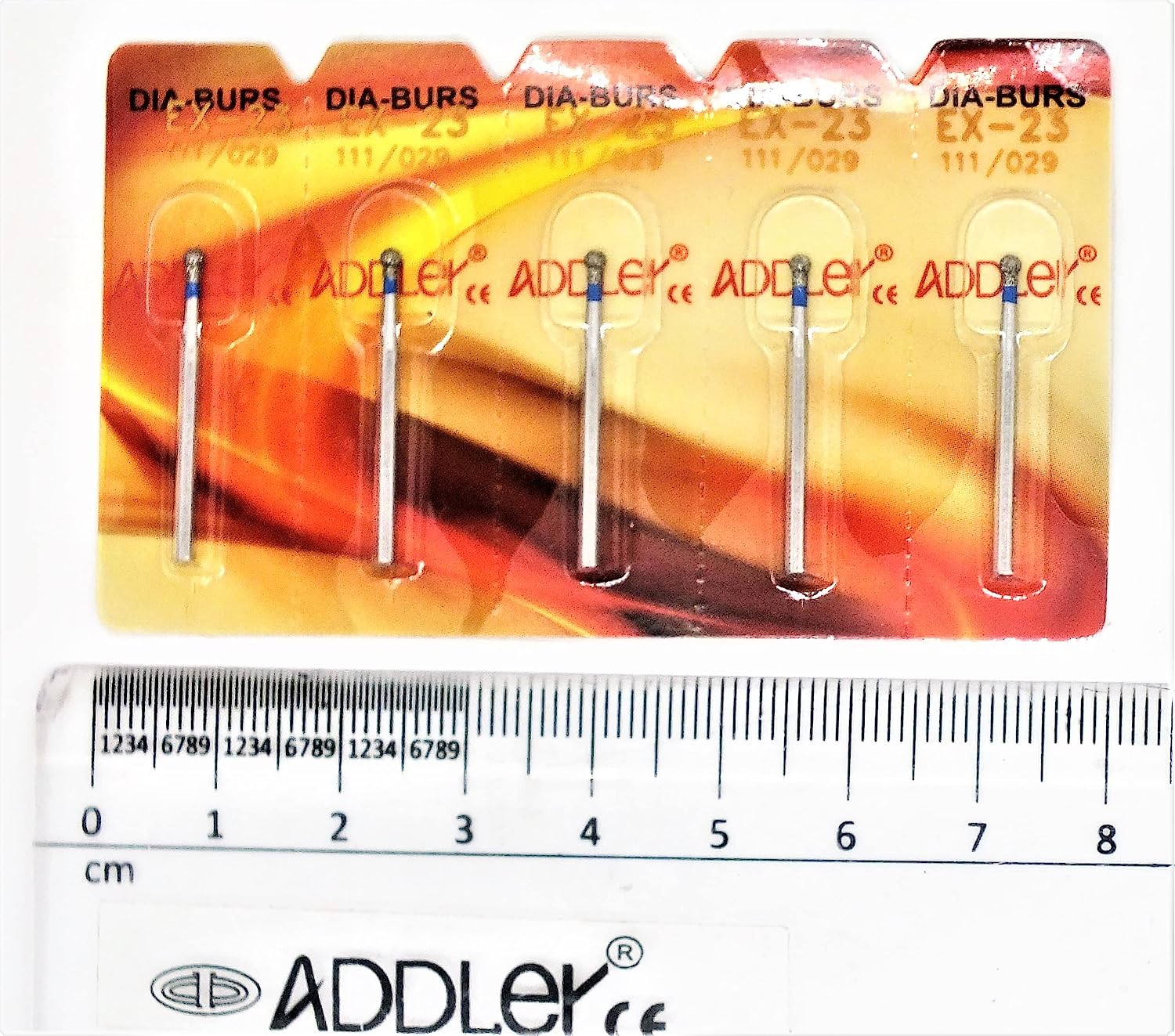 ADDLER DENTAL EX23 & TC26 FG AIR ROTOR SPEED HIGH DIA BURS. DIAMOND GRAINS FOR HIGH SPEED ROTOR.