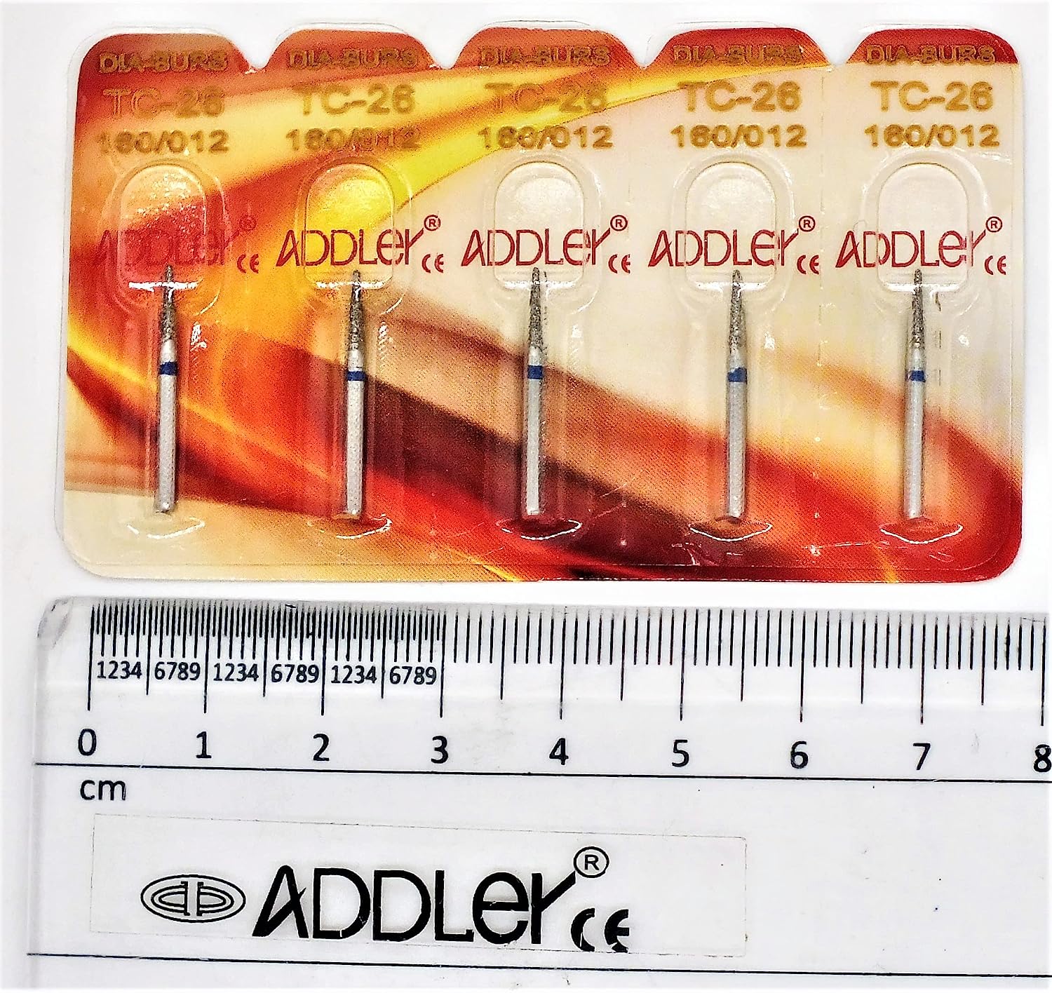 ADDLER DENTAL EX23 & TC26 FG AIR ROTOR SPEED HIGH DIA BURS. DIAMOND GRAINS FOR HIGH SPEED ROTOR.