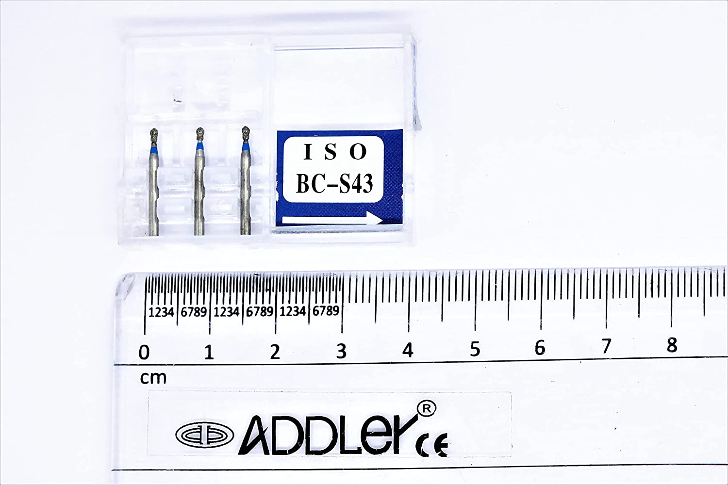 DENTAL DIAMOND BUR FO-11 & BCS43 FG AIR ROTOR REDUCER SWISS DIA PREMIUM BURS. EXCELLENT DIAMOND GRAINS FOR HIGH SPEED ROTOR. PACK OF 3 BURS