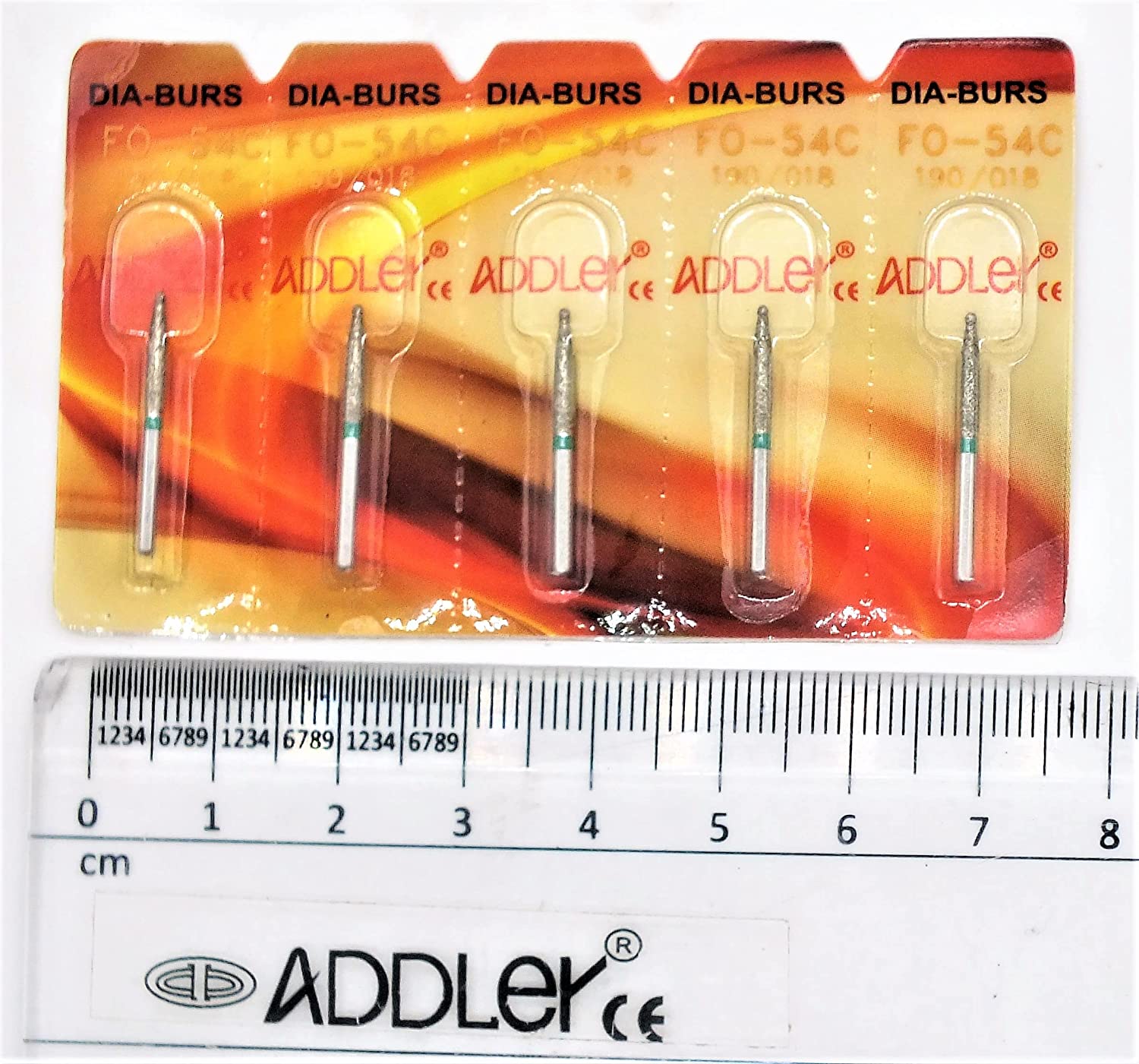 ADDLER DENTAL FO54C, TF42 FG AIR ROTOR SPEED HIGH DIA BURS.