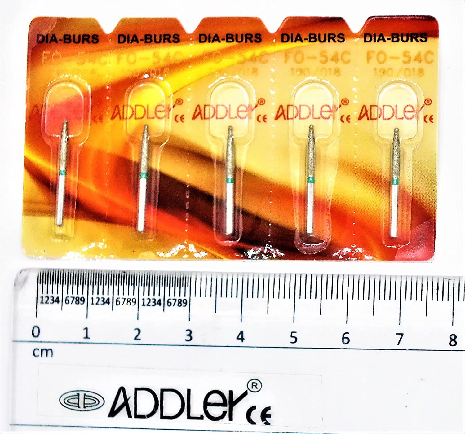 ADDLER FO54C & TF20 HIGH SPEED FG AIR ROTOR DIA BURS.