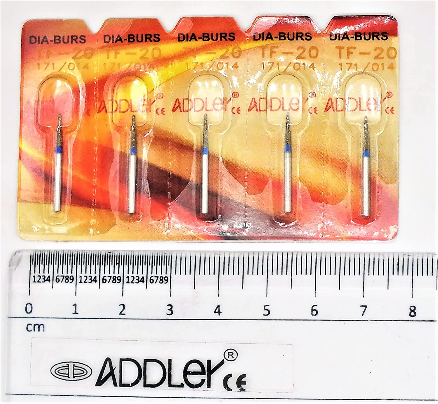 ADDLER FO54C & TF20 HIGH SPEED FG AIR ROTOR DIA BURS.