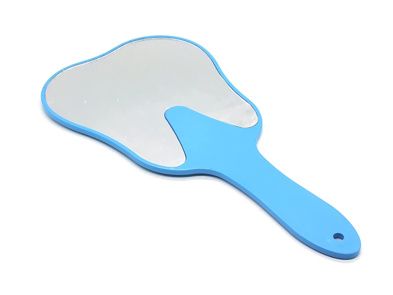 ADDLER DENTAL PATIENT HAND MIRROR ASSORTED COLOURS. QTY 1