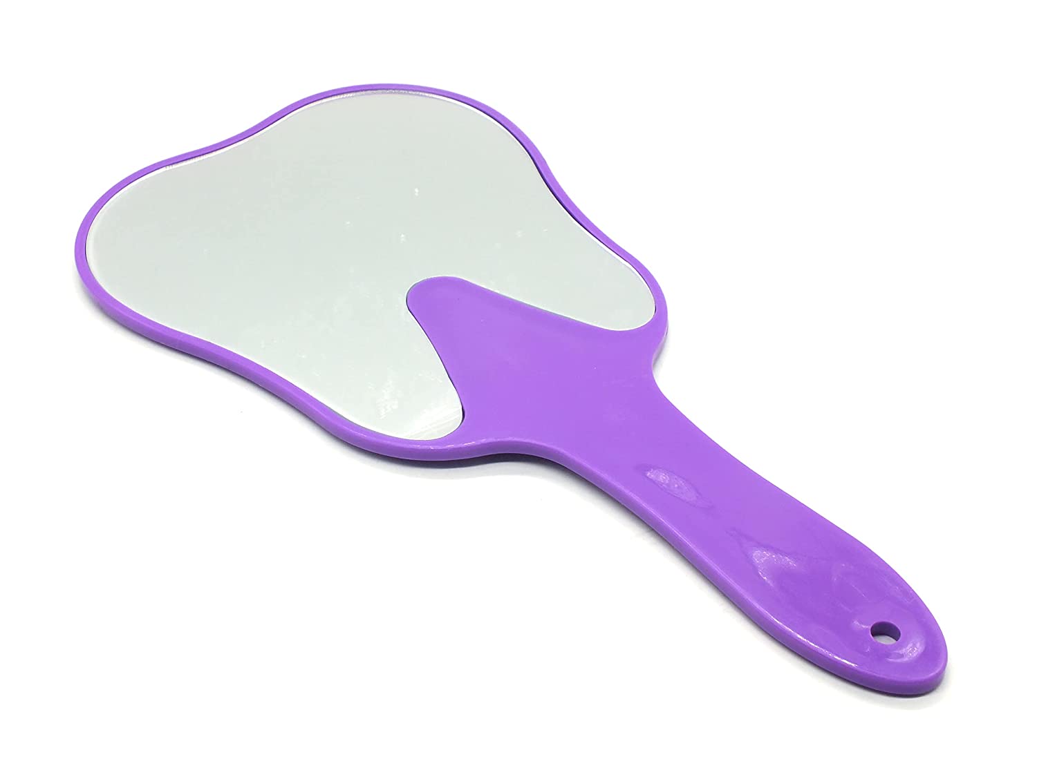 ADDLER DENTAL PATIENT HAND MIRROR ASSORTED COLOURS. QTY 1